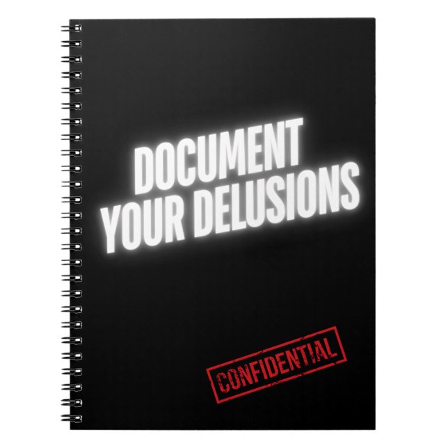 Carnet Document Your Delusions – Inner Archive (Devant)