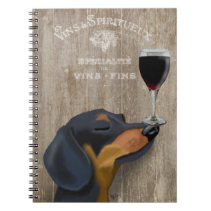 Carnet Dog Au Vin Dachshund