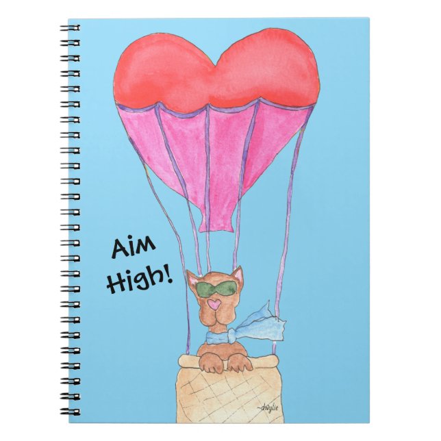 Carnet Dog in Hot Air Balloon (Devant)