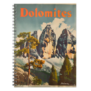 Carnet Dolomites Vintage