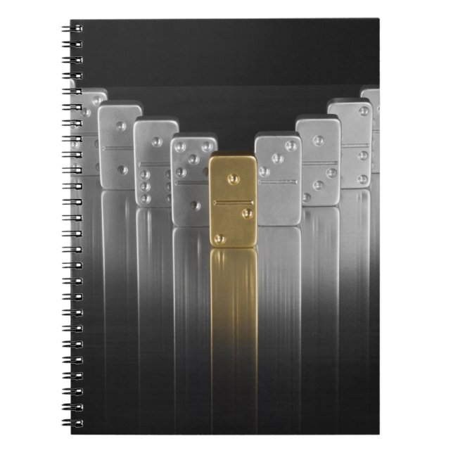 Carnet Dominos d'or et d'argent (Devant)
