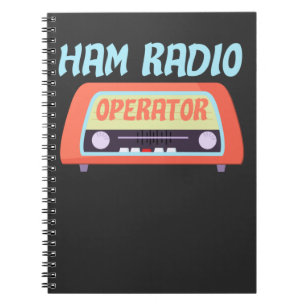 Carnet Don de l'opérateur radio de jambon drôle