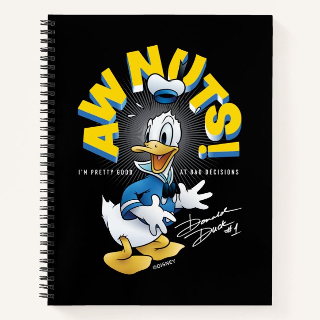 Carnet Donald Duck Awnut ! (Devant)