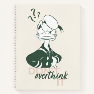 Carnet Donald Duck "Ne vous prenez pas trop la tête"