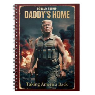 Carnet Donald Trump Daddy's Accueil Inauguration Souvenir