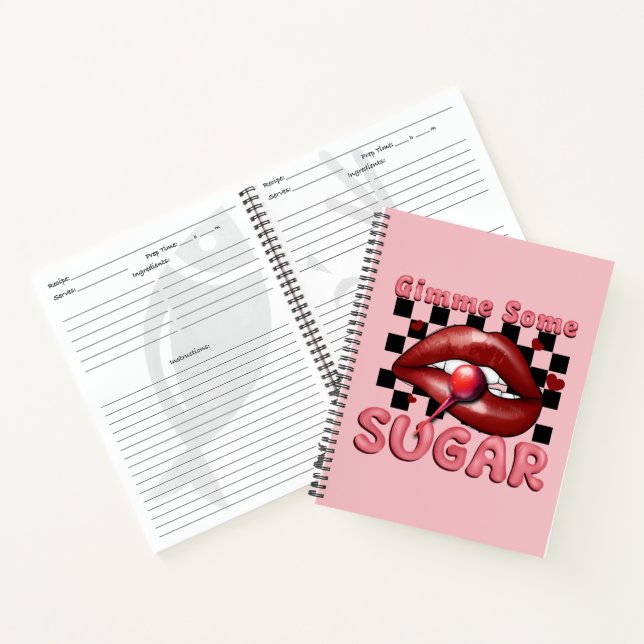 Carnet Donne du sucre (Intérieur)