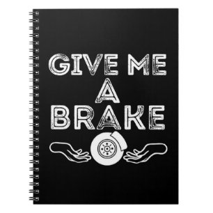 Carnet Donnez-moi une pause (cassé) jeu de mots idiot