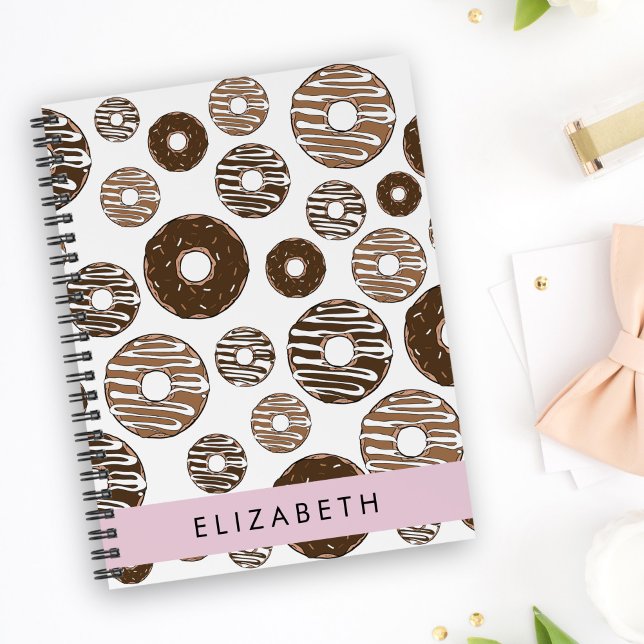 Carnet Donuts Au Chocolat, Donuts Au Caramel, Glace, Votr (Créateur téléchargé)