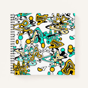 Carnet Doodle, abstrait