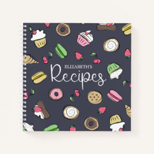 Carnet Doodles de dessert   Recettes de produits cuits   