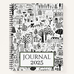 Carnet Doodles de vie urbaine 2025