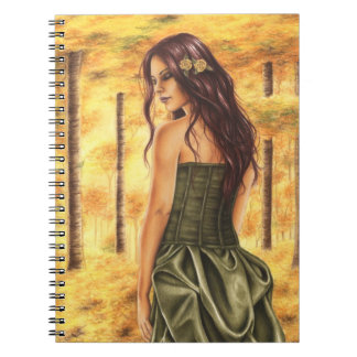 Carnet d'or de forêt