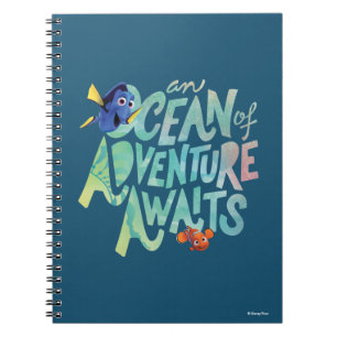 Carnet Dory et Nemo Un océan d'aventures attend