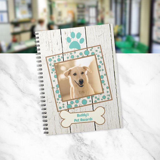 Carnet Dossiers et soins pour animaux domestiques (Créateur téléchargé)