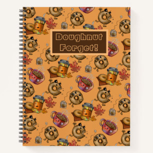 Carnet Doughnut et thé