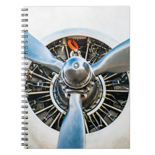Carnet Douglas DC-3 Aircraft. Hélice