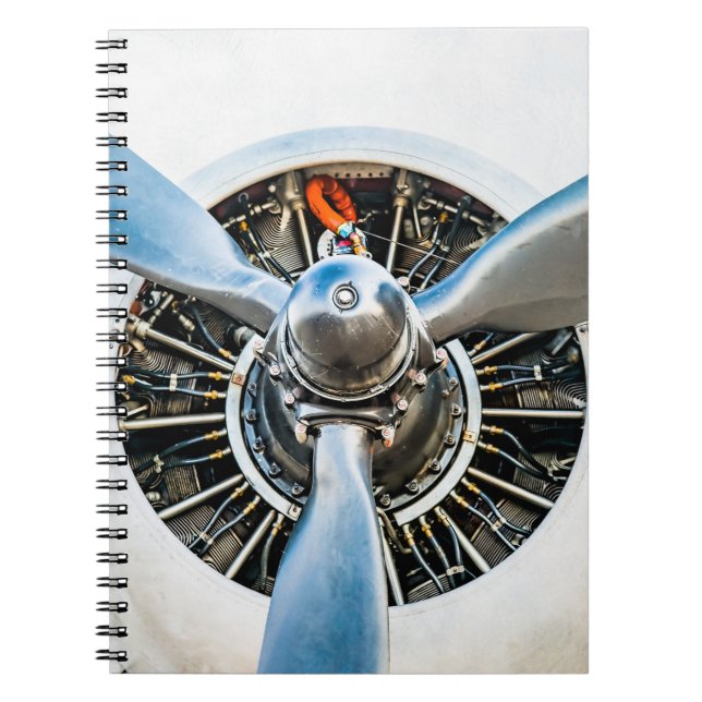 Carnet Douglas DC-3 Aircraft. Hélice (Devant)