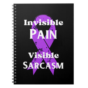 Carnet Douleur invisible Sarcastique