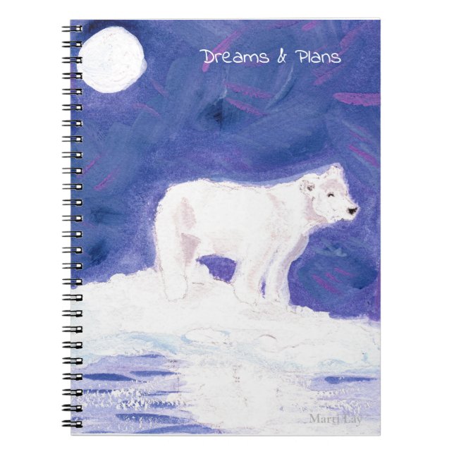Carnet d'ours polaire (Devant)