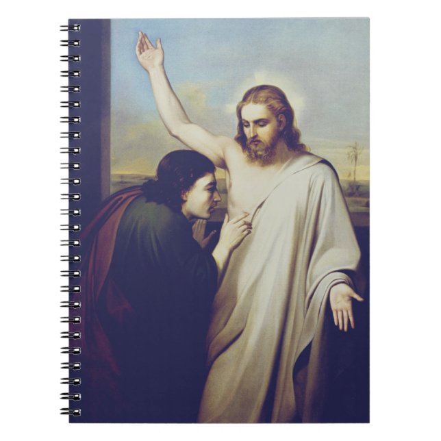 Carnet Douter de Saint Thomas par Silvestro Lega (Devant)