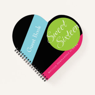 Carnet Doux 16 Neon Lumineuse Dans L'Invité Géométrique S