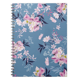 Carnet Doux et délicat Fleur jardin fleuri wi
