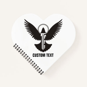 Carnet Dove avec clé