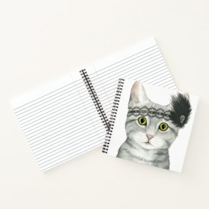 Carnet Downton Cat   Bejewted With Lace