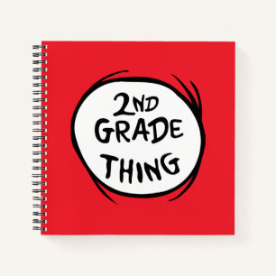 Carnet Dr. Seuss   Chose Un Chose Deux - 2e année Chose