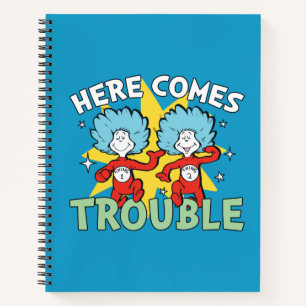 Carnet Dr. Seuss   Chose Un Chose Deux Les Ennuis Arriven
