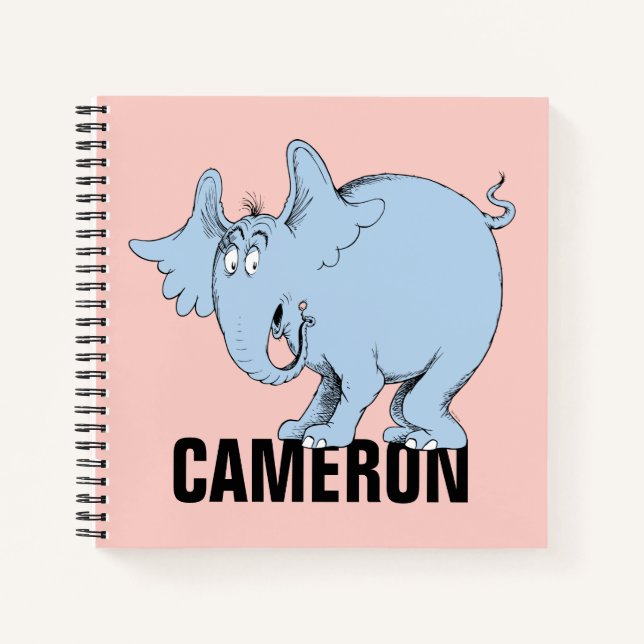 Carnet Dr. Seuss | Horton Entend Qui (Devant)