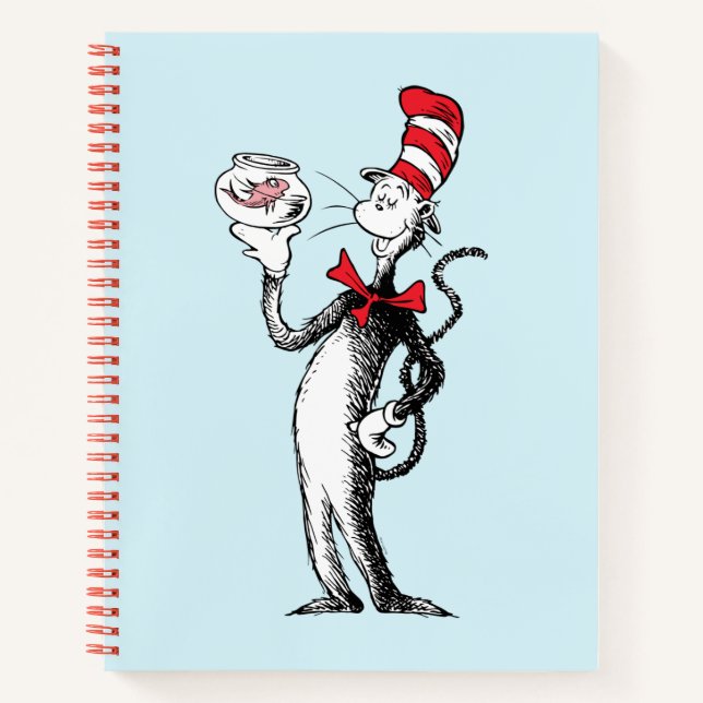 Carnet Dr. Seuss | Le Chat dans le Chapeau & Krinklebine (Devant)