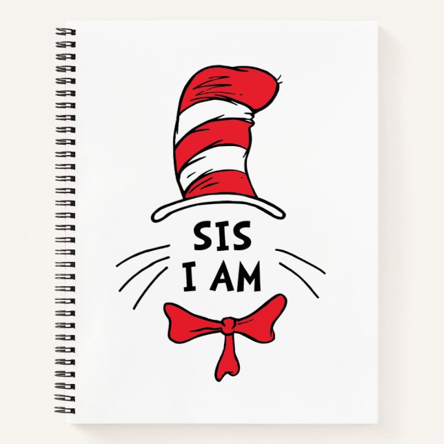 Carnet Dr. Seuss | Le Chat dans le Chapeau - Moi je suis (Devant)