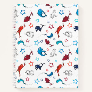 Carnet Dr. Seuss Un Poisson Deux Poissons Motif Étoile