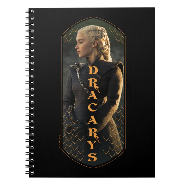 Carnet "Dracarys" Daenerys Targaryen Graphic (Devant)