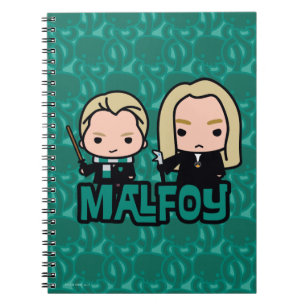 Carnet Draco et Lucius Malfoy personnage art