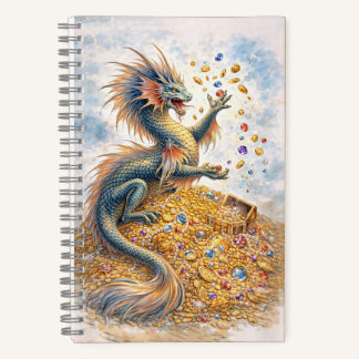 Carnet Dragon Aquatique