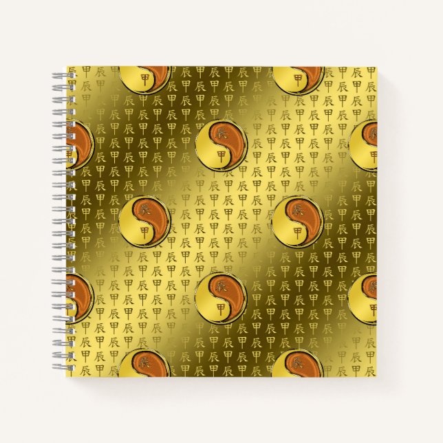 Carnet Dragon de bois (Devant)