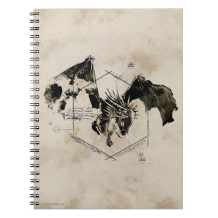 Carnet Dragon de Feu Horntail Hongrois