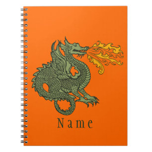 Carnet Dragon de respiration du feu