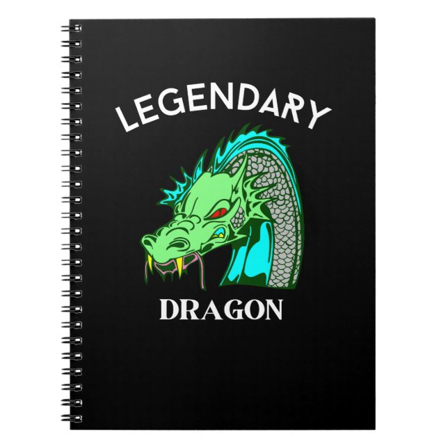 Carnet Dragon légendaire (Devant)