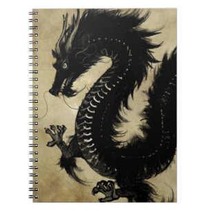 Carnet Dragon noir