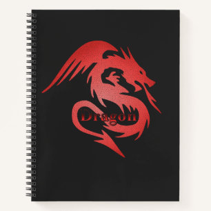 Carnet Dragon rouge