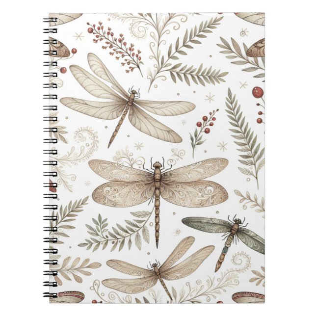 Carnet Dragonflies de l'Esprit de Vacances (Devant)