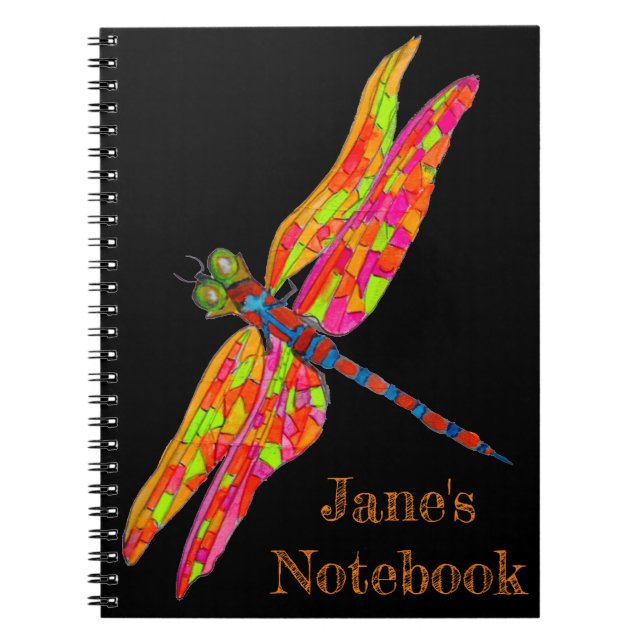 Carnet Dragonfly art (Devant)