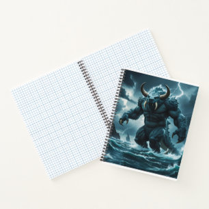 Carnet dragons et monstres marins