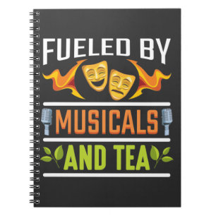Carnet Drama Théâtre Lover Musical Lover et Thé Drinker