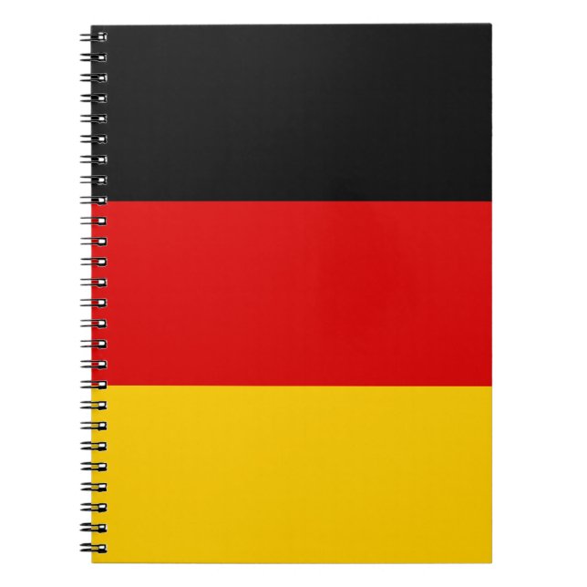 Carnet Drapeau allemand (Devant)