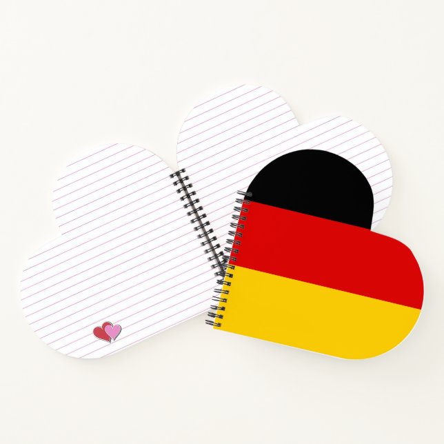 Carnet Drapeau allemand (Intérieur)