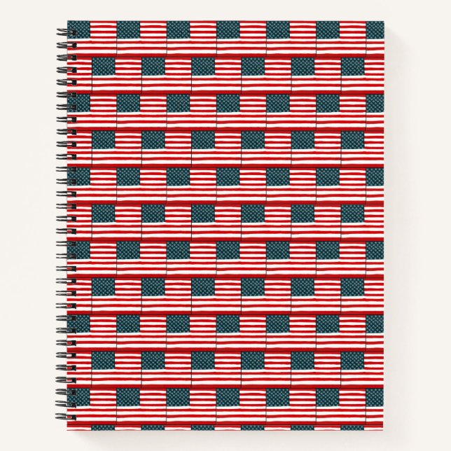 Carnet Drapeau américain (Devant)